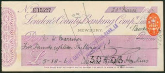 Picture of London & County Banking Co. Ltd., Newbury, 18(97)