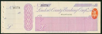 Picture of London & County Banking Co. Ltd., Wantage, 18(97)