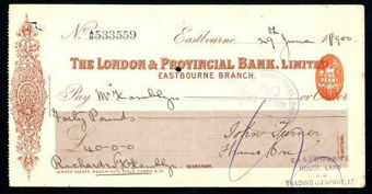 Picture of London & Provincial Bank, Ltd., Eastbourne, 18(900)