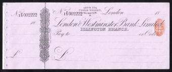 Picture of London & Westminster Bank Ltd., Islington Branch, 18(86)