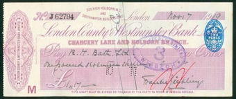 Picture of London County & Westminster Bank Ltd., Chancery Lane & Holborn Branch, 19(19)