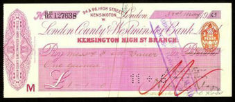 Picture of London County & Westminster Bank Ltd., London, Kensington High Street, 19(13)