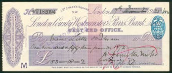 Picture of London County Westminster & Parr's Bank, West End Office, 19(21)