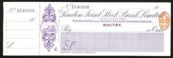 Picture of London Joint Stock Bank Ltd., Whitby, 19(10), The York City and County Banking Co. Ltd.