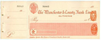 Picture of Manchester & County Bank  Ltd., Clitheroe, 19(18)