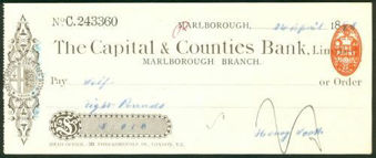 Picture of Marlborough Branch, 18(98), type 3a