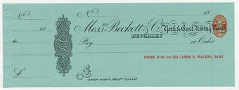 Picture of Messrs Beckett & Co.,York & East Riding Bank, Beverley, 18(96)