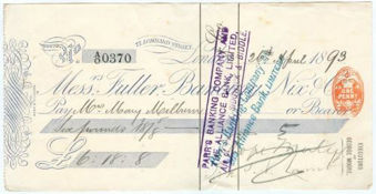 Picture of Messrs Fuller, Banbury, Nix & Co., 77 Lombard Street, 18(93)