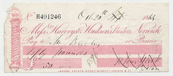Picture of Messrs Harveys & Hudsons, Norwich, 18(66)
