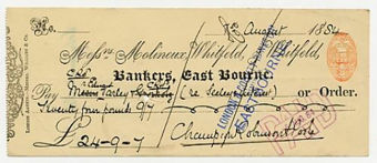 Picture of Messrs Molineux, Whitfeld & Whitfeld, East Bourne, 18(84)