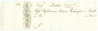 Picture of Messrs Stephensons, Batson, Remington & Smith, 69 Lombard Street, ca1808