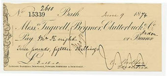 Picture of Messrs Tugwell, Brymer, Clutterbuck & Co., Bath, 18(74)