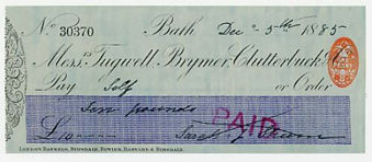 Picture of Messrs Tugwell, Brymer, Clutterbuck & Co., Bath, 18(85)