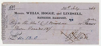 Picture of Messrs Wells, Hogge, and Lindsell, Baldock, 18(60)