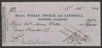 Picture of Messrs Wells, Hogge, and Lindsell, Baldock, 186(4)
