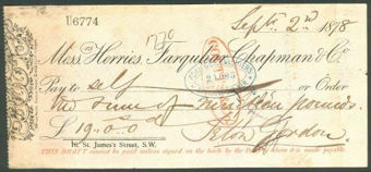 Picture of Messrs. Herries, Farquhar, Chapman & Co., 16, St. James's Street, S.W., 187(8)