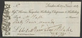 Picture of Messrs. Herries, Farquhar, Halliday, Chapman & Halliday, No. 16 St. James's Place, 18(17)