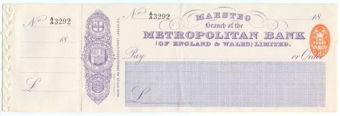 Picture of Metropolitan Bank (of England & Wales) Ltd., Maesteg, 18(95)