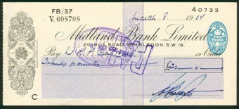 Picture of Midland Bank Ltd., 20, Hill Road, Wimbledon, S.W.19, 19(57), type 4