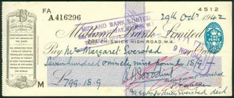 Picture of Midland Bank Ltd., 281 Chiswick High Road, W.4., 19(42), type 3b