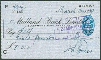 Picture of Midland Bank Ltd., Ellesmere Port, Cheshire, 19(39), type 6