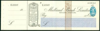 Picture of Midland Bank Ltd., Hoylake, Cheshire, 19(37), type 3b