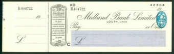 Picture of Midland Bank Ltd., Louth, Lincs, 19(42), type 3b