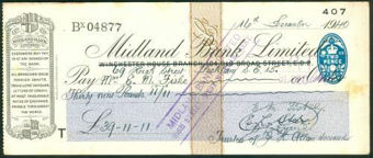 Picture of Midland Bank Ltd., Winchester House Branch, 104 Old Broad Street, E.C. 2., 19(40), type 3b