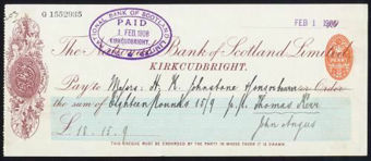 Picture of National Bank of Scotland Ltd., Kirkcudbright, 19(06)