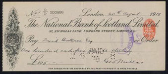 Picture of National Bank of Scotland Ltd., London, 19(18)