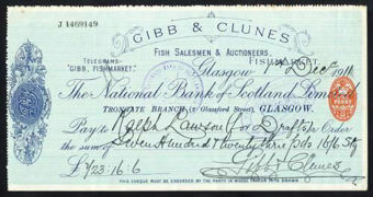 Picture of National Bank of Scotland, Trongate Branch, Glasgow, 19(12)