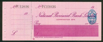 Picture of National Provincial Bank Ltd., Leamington Spa,  19(26), type 15