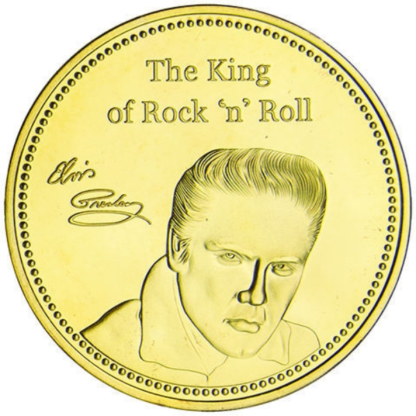 Elvis Presley Medallion_obv