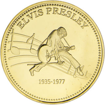 Elvis Presley Medallion_rev