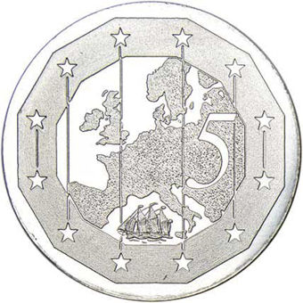 Robert Burns Scottish Pattern 5 Ecu Silver_rev