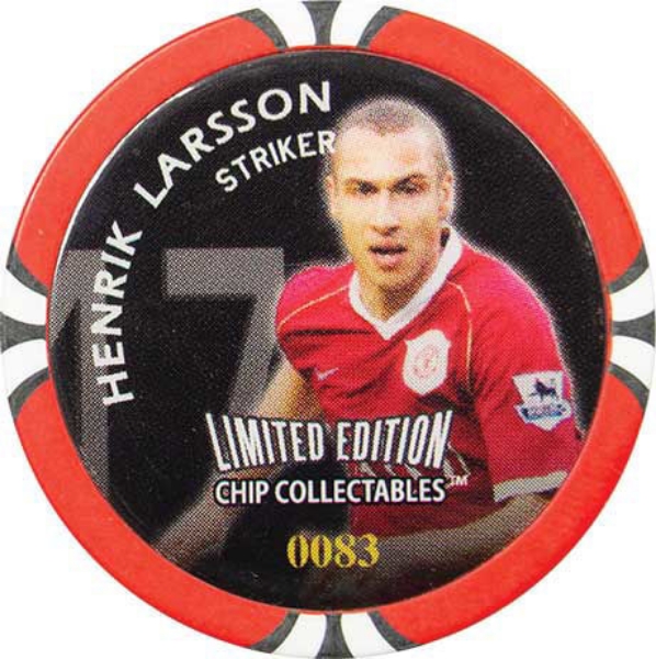 Manchester United token Larsson