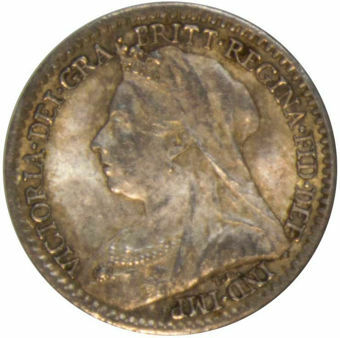1898 Maundy Penny (Old Head) Unc_obv