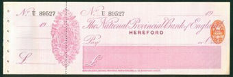 Picture of National Provincial Bank of England Ltd., Hereford, 19(03), type 11c