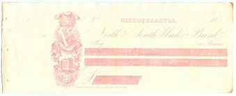 Picture of North & South Wales Bank, Bishop's Castle, c18(50)