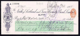 Picture of North of Scotland and Town & County Bank Ltd., Alyth, 19(11)