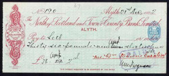 Picture of North of Scotland and Town & County Bank Ltd., Alyth, 19(21)