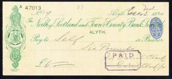 Picture of North of Scotland and Town & County Bank Ltd., Alyth, 19(21)