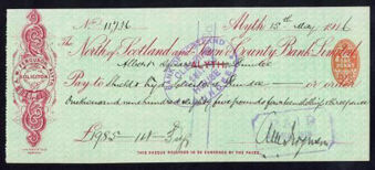 Picture of North of Scotland and Town & County Bank Ltd., Alyth, 191(5)