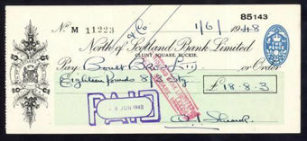 Picture of North of Scotland Bank Ltd., Cluny Square, Buckie, 19(48)