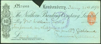 Picture of Northern Banking Company, Ltd., Londonderry, 189(8)