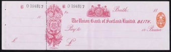 Picture of Union Bank of Scotland Ltd., Beith, 18(91)
