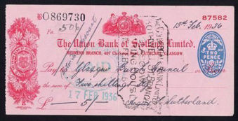 Picture of Union Bank of Scotland Ltd., Glasgow, Muirend Branch, 19(35)