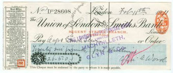 Picture of Union of London & Smiths Bank Ltd., Regent Street, London, 19(11)