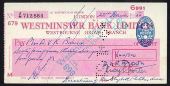Picture of Westminster Bank Ltd., Westbourne Grove, 19(49), type 10a