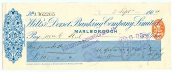 Picture of Wilts & Dorset Banking Co. Ltd., Marlborough, 190(4)